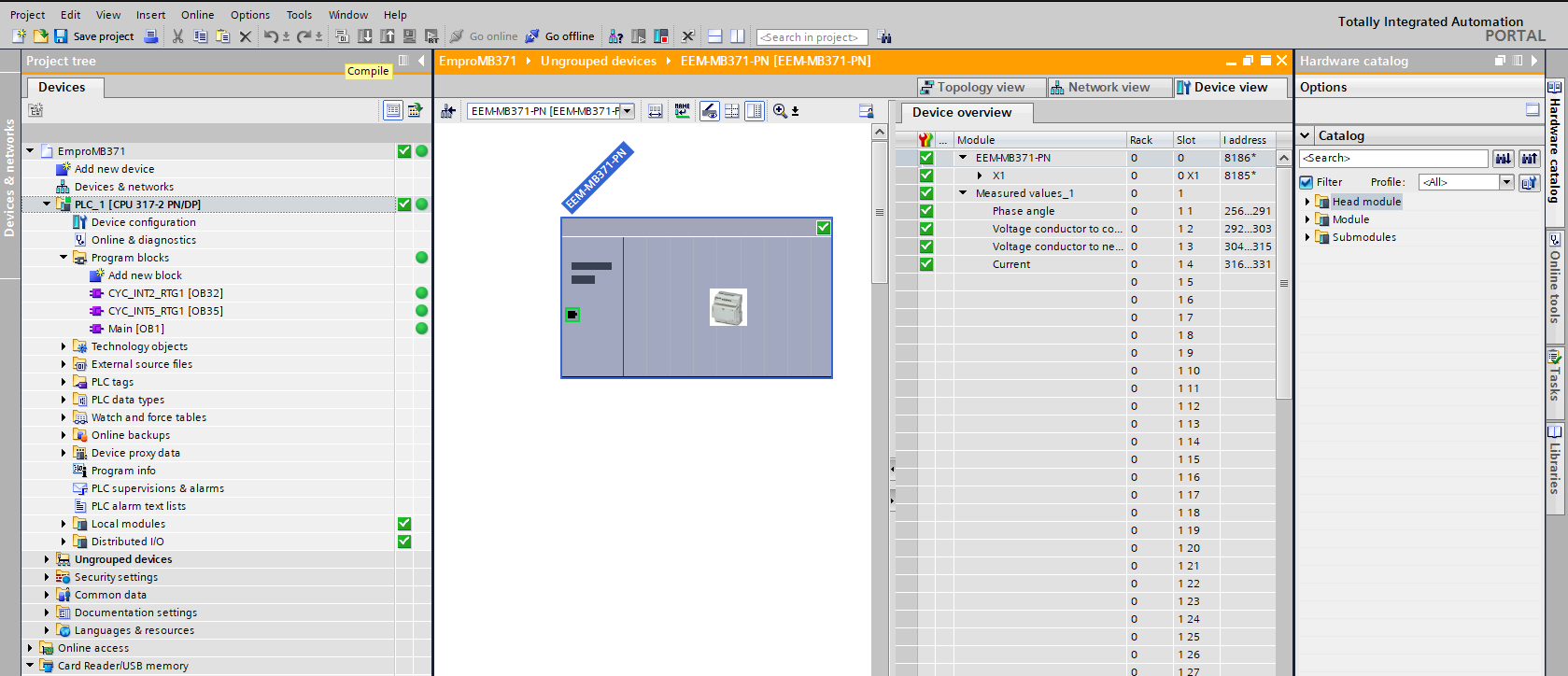 Assigning a PROFINET device name_2 Assigning a PROFINET device name_2