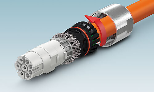 M17-M40 PRO series connectors with easy and reliable shield connection